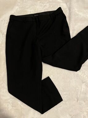 Talbots Black Straight-Leg Dress Pants
